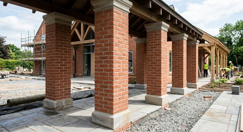 Brick Foundation Installation in Boston, MA