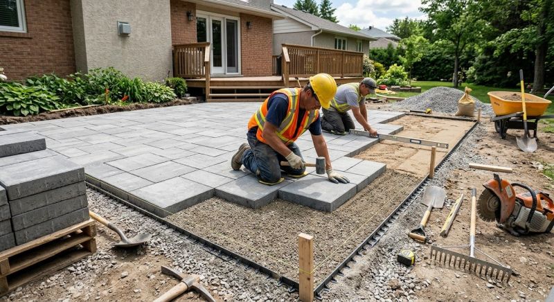 Paver Patio Installation in Norwalk, CT