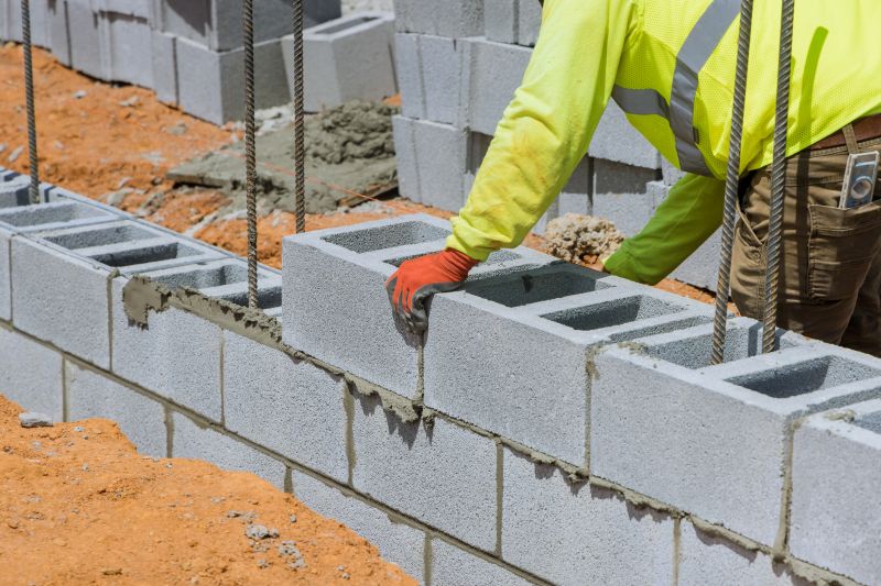 Block Foundation Installation in Boston, MA