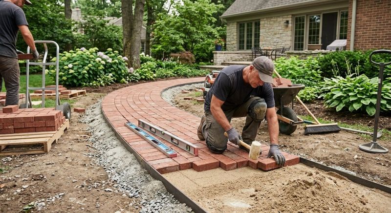 Brick Landscaping Service in West Hartford, CT
