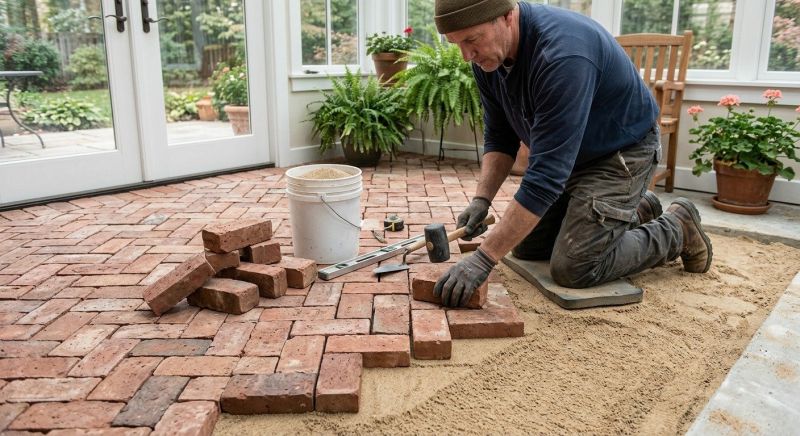 Deck Masonry Installation in Worcester, MA