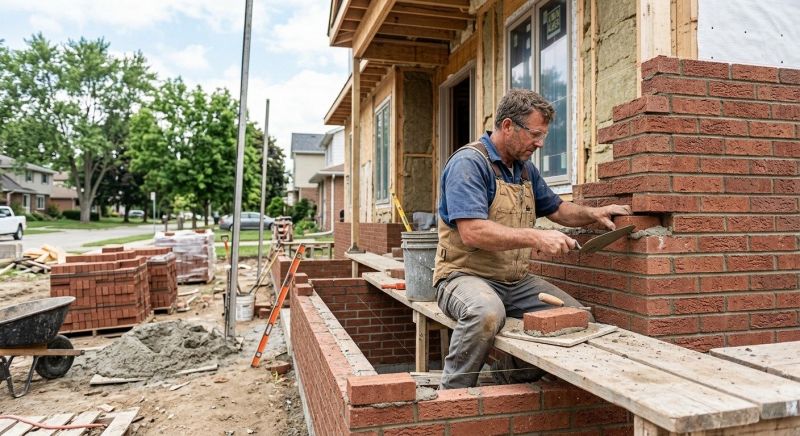 Deck Masonry Installation in Boston, MA