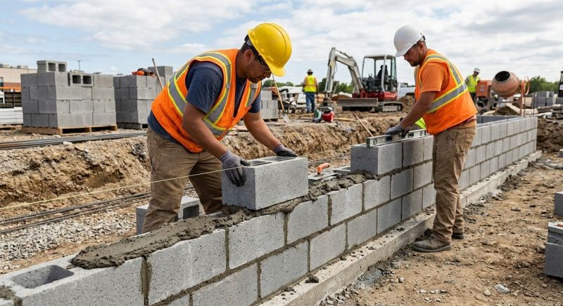 Masonry Wall Installation in Norwalk, CT