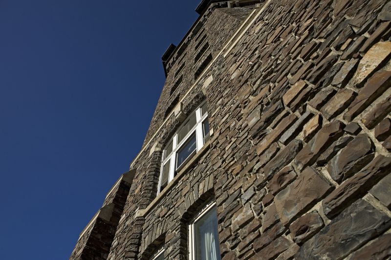 Completed Stone Veneer Exterior