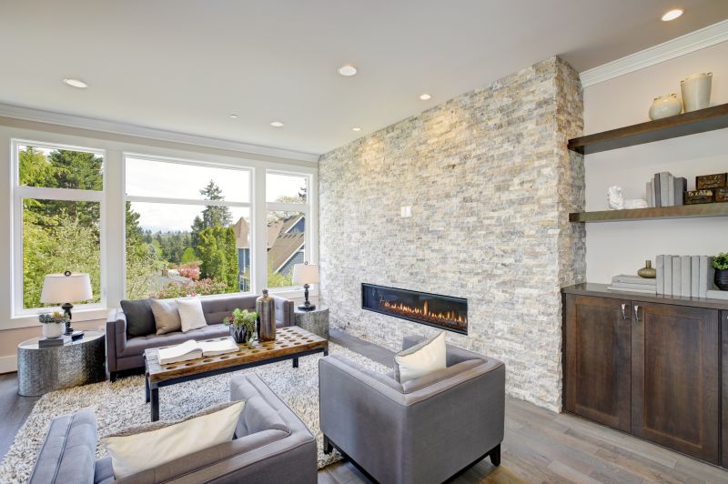 Interior Stone Accent Walls